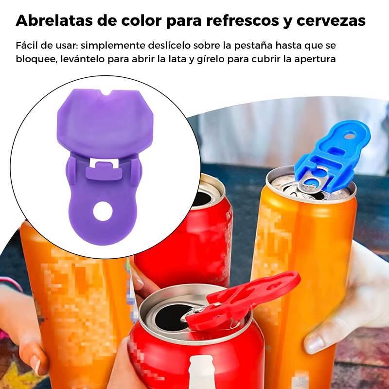 FizzCap® - Can opener and airtight lid
