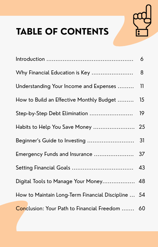 Personal Finance | Learn to manage your money and grow your capital | eBook