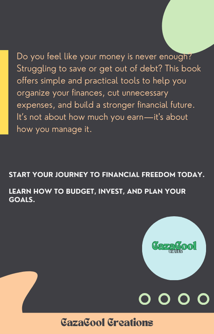 Personal Finance | Learn to manage your money and grow your capital | eBook