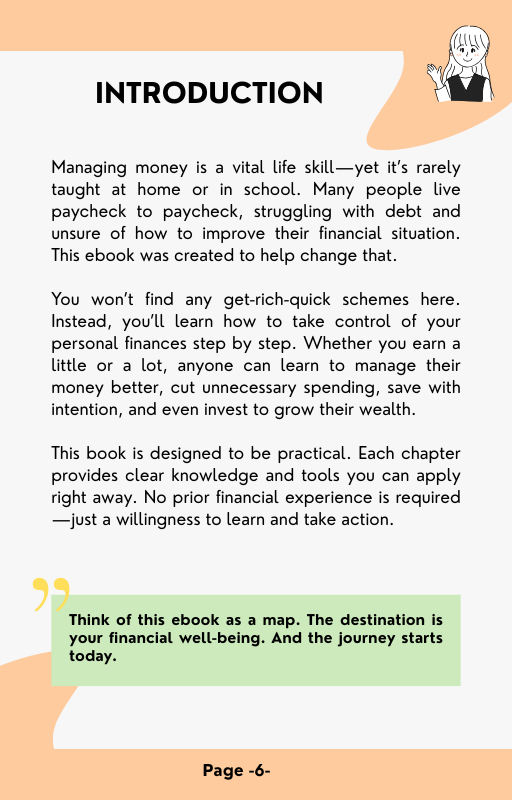 Personal Finance | Learn to manage your money and grow your capital | eBook